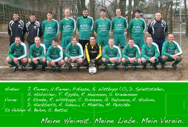 FRV Pl&ouml;wen Mannschaftsfoto 2010 2011