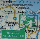Infotafel Naturpark Am Stettiner Haff